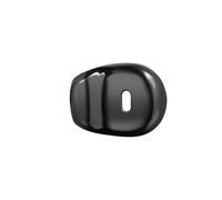 WOHOOD Voiture Décorer pour Benz pour Smart Fortwo 2015-2023 Poignée De Hayon De Coffre Modifiée Décoration Poignée De Pare-Brise Arrière Patch (Color : Black ABS)
