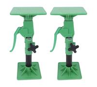 WOHPNLE 2PCS Adjustable Support Pole, Carbon Steel Telescoping Cabinet Jack 11.8 23.2 Inch for Installing Cabinets Lifting Drywall Construction Support