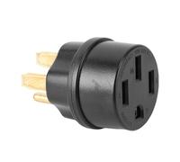 WOHPNLE Adaptateur de Prise de sèche-Linge 50 A, Adaptateur générateur vers Soudeur Prise Nema 14 50P et Prise Nema 14 50R Adaptateur de Chargeur Ev pour Stations de Recharge de véhicules