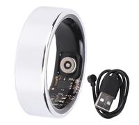 WOHPNLE Anneau Intelligent, Anneau de Suivi de Forme Physique avec Verrouillage par Eau IP68 avec contrôle gestuel et câble de Charge, Anneau de santé pour Femmes ou Hommes, Sport, Course (13)