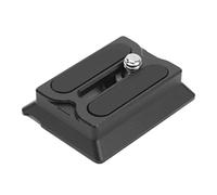 WOHPNLE Arca Swiss Quick Release Plate, Aluminum Tripod Mount Camera Quick Release Plate with Anti Slip Rubber Pad for 20 Locking Screw RSC2 RS2 RS3