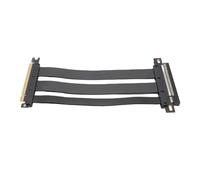 WOHPNLE Câble d'extension PCIE 5.0 x16, Carte d'extension Flexible à Haute Vitesse 128 Gops Gen 5 GPU Graphics Carte Flexible Extender Card Pild et Play Riser Cable (30 cm)