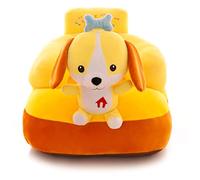 WOHPNLE Chaise pour Enfants en Peluche de Dessin animé, Fauteuil inclinable en Forme d'animal pour Tout-Petits avec Rembourrage en Coton PP, Petit canapé Paresseux antidérapant pour (Hippopotamus)