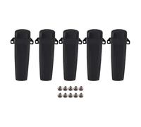 WOHPNLE Clip à Ceinture Talkie Walkie, 5pcs Clip de Ceinture de Radio avec vis Portable Porte-walkie walkie pour Hyt Hytera PD600 PD700 PD780 PD788 PD980 PT-580H TC-720S