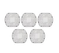 WOHPNLE Collapsible Bowl Set, 5 Set Lightweight Foldable PP Plastic Camping Bowls Portable Mess Kit for Travel, Outdoor, Hiking, and Compact Kitchen Use