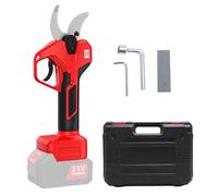 WOHPNLE Electric Pruning Shears Fit, Portable Brushless Cordless Pruner with LCD Display SK5 Blades Safety Lock 2 Level Cutting Angle for Gardening Tree Care