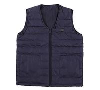 WOHPNLE Gilet chauffant, gilet chauffant chaud respirant à température constante intelligent avec dix pièces de chauffage Gilets chauffants électriques pour l'hiver (3xl)