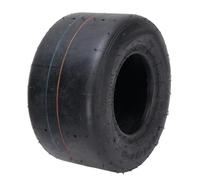 WOHPNLE GO Kart Slick Tire, 10 Multipliez 4 Points 50 5 Trayless Drift Trike Tire avec Une Construction à 4 Plis et Une Perforation défient Le Caoutchouc pour Les Jantes de 5 Pouces