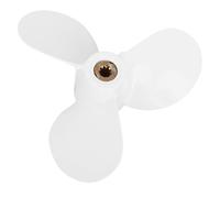 WOHPNLE Hélice Hors-Bord à 3 pales, en Alliage d'aluminium 7 1/2x7 hélice de Remplacement pour PARSUN T2.6BMS 2hp/2.5hp Moteurs Marine 3 pales hélice