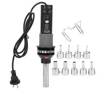 Wohpnle Hot Air Gun, Thermostat 9 Tuyere Mini Souder Gun Gun Gun Hot Air Rework Station numérique Affichage Industrial Electric Tools AC