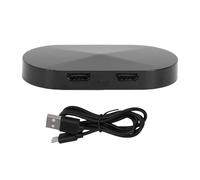 WOHPNLE Interface multimédia HD 2.0 Répartiteur 1x2, 4K 30 Hz HDCP 2.2 Distribution vidéo prenant en charge la 3D 1080P pour les configurations d'affichage de bureau de cinéma mais