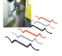 WOHPNLE Jeu de 6 clés à écrou de blocage en acier allié, tailles polyvalentes, clé à écrou de conception mince, clé à broche de construction légère, outil de contre-écrou de conduit,