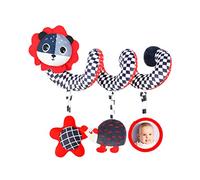 WOHPNLE Jouets de siège de Voiture, Jouet d'activité de Poussette, Poussette en Spirale Suspendue séparable, Jouet Suspendu d'activité séparable, Dispositif BB intégré pour siège d'auto,