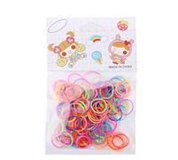 WOHPNLE Lot de 10 élastiques pour Chiots, Couleurs Assorties, Accessoires pour Poils de Chien, élastiques pour Petits Chiens et Chats, Bandes Souples et Extensibles pour Petites Races