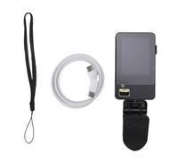 WOHPNLE Pantalla de visualización para selfies, monitor para selfies para teléfono multifuncional con ajuste de enfoque, grupo desmontable, monitor de cámara trasera para cámara de