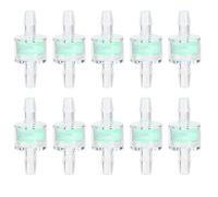 WOHPNLE Pompe à Eau à Aquarium Vert 10pcs ABS, réservoirs de Poisson Filtre à Tube de Silicone de Taille Multiple pour Le Tuyau de la pêche à la compatibilité du Tuyau de la pêche de 3 mm (8MM)