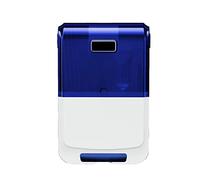 WOHPNLE Porte-ustensiles mural, cage de drainage multifonctionnelle avec couvercle, boîte de baguettes de vidange creuse de grande capacité pour la cuisine à domicile (Bleu basique)