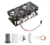 WOHPNLE Réfonce de 2500W ZVS à induction, module de chauffage de 12 à 48 V avec module Flyback Driver, comprend un tuyau de pompe à creuset et d'eau pour les applications de bricolage