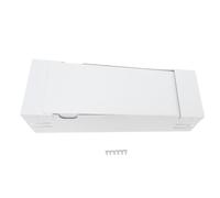 WOHPNLE Répartiteur d'eau de Pluie, système de récupération d'eau de Pluie réglable en Acier Inoxydable pour descentes pluviales de 3 x 4 Pouces. Répartiteur d'eau de Pluie de Jardin pour