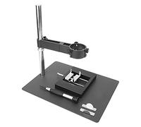 WOHPNLE Rework Station Stand, Universal Adjustable Bracket Holder with 360° Rotation for Desoldering Repair Tools Metal Desktop Fixing Support