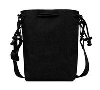 WOHPNLE Sac pour Appareil Photo Reflex, Sac pour Appareil Photo Reflex numérique résistant à la Pluie avec Boucle à Cordon, Sac à bandoulière rembourré Doux Noir pour Femme et homm (Noire)