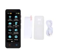 WOHPNLE Traducteur Vocal Intelligent AI 134 Langues, interprète Rapide en Temps réel, traducteur Hors Ligne à Sortie Claire, sans Dispositif de Traduction en réseau pour l'apprentissage (Noire)