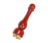 Woideklu Appareil de Massage Facial Faisant Office de Grattoir Gua Sha et de Bâtonnet de Massage Par Points : Un Masseur Portatif et Un Outil de Soin de La Pea, Style C
