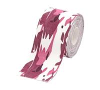 Woideklu Bande de Maintien Athlétique Muscle Support Élastique Respirante Ruban Adhésif Poignet Cheville Genou Facile à Déchirer Ma, rose