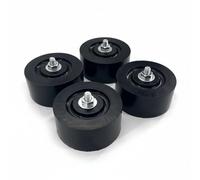 Woideklu Cale Antivibration Climatiseur Tampon Support Socle Bloc Caoutchouc Métal Résistant Intempéries Élevée Adaptée au Groupe Extérieur Locaux Bureaux, Tampon Cylindrique 85MM