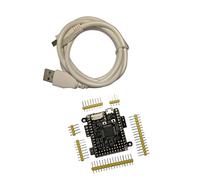 Woideklu Carte de Développement Micropython Pyboard V1.1 avec Microcontrôleur STM32F405RG, Port USB, Emplacement pour Carte, LED Intégrées et Fonction