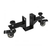 Woideklu Chariot Panneau de Porte Chariot de Serrage Chariot à Rouleaux Support Mobile Acier Numéro 45 et Pvc Boutons de Serrage à Main Multiples Adapté au Manutention Installation Atelier