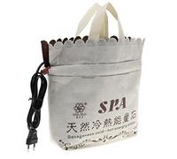 Woideklu Chauffe-pierres de Massage, Sac Chauffant pour Kit de Massage Aux Pierres Chaudes, Chauffe-pierres de Massage avec Sac En Fibre pour La Pratique Du Ma