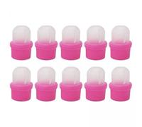 Woideklu Clips Dissolvant de Vernis à Ongles En Plastique, 2x10x, Capuchons de Trempage, Nettoyant pour Enveloppe de Gel, 4 pièces