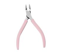 Woideklu Coupe-cuticules Coupe-ongles Pince Trimmer Pédicure Acier Inoxydable Manche Antidérapant Ressort pour Ongles Usage Maison Salon Spa