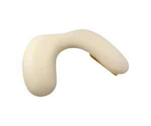 Woideklu Coussin Repose-mains En Polyuréthane En Forme de U, Support pour Les Bras et Les Ongles, Idéal pour Les Salons de Manucure, Un Usage Privé, Les écoles, Thé Au Lait