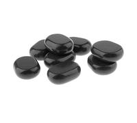 Woideklu Ensemble de Massage Corporel Aux Pierres Chaudes En Basalte, Perles de Pierre et Huile pour La Relaxation Musculaire et Les Soins Du Visage. Convient, 8 Pièces Ensemble