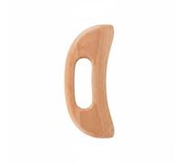 Woideklu Gua Sha Bois Massage Grattoir Outil de Massage Plaque de Grattage en Bois de Hêtre Surface Lisse Réduit l'Irritation pour Soins Massage Manuel Récupération Relaxation Spa19x8cm