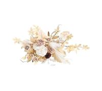 Woideklu Guirlande de Fleurs Artificielles En 3 Parties, Arche de Mariage, Décoration Rustique, Vase Mural, Composition Artisanale En Mousse et Soie, Convient, Style A