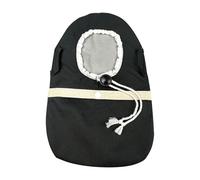 Woideklu Housse de Poche de Stomie, Manchon de Protection Universel, Accessoire Confortable et Lavable avec Ouverture Ronde, En Polyester, pour Les Personnes â, Noir