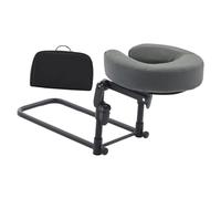 Woideklu Kit de Massage pour Matelas à Domicile, Matelas à Mémoire de Forme avec Appui-tête Réglable, Support de Matelas Multifonction, Kit D'accoudoirs Er, Gris