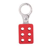 Woideklu Lockout Hasps Verrouillage Sécurité Gestion Collective Aluminium Nylon Dispositif de Consignation Six Trous Compact pour Station de Maintenance
