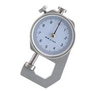 Woideklu Mesureur D'épaisseur Numérique électronique à Tête Plate de 10 Mm, Précision 0,1 Mm, Gris clair