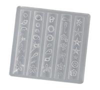 Woideklu Moule En Silicone pour D'ongles, Moules Tendance pour Nail Art, Perles et Petits Objets.