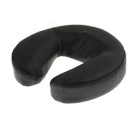 Woideklu Oreiller de Coussin de Berceau de Visage de Mousse pour Le Lit de Table D'acupuncture de Massage, Noir