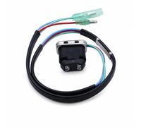 Woideklu Panneau Comman Moteur Marin avec Interrupteur Circulaire Bouton d'urgence Rouge et Câblage Connecteur Fiche pour Bateau à Moteur Panneau Contrôle, Style to 5
