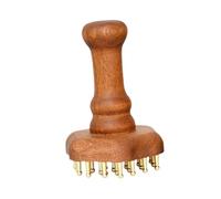 Woideklu Peigne de Massage En Bois, Outil de Massage Compact pour Le Ventre, La Nuque, Le Dos et Les Jambes, Guide Du Spa Chinois