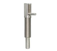 Woideklu Piston Indexeur en Acier à Levier, Filetage Grossier, Acier Inoxydable M6