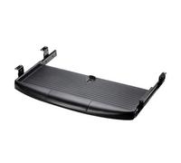 Woideklu Plateau Clavier Clisnt u peu Encombrant Plateau Clavier Clisnt Faible Hauteur pr Zone D'étu, Noir, Rail