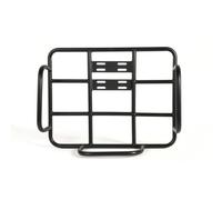 Woideklu Porte-Bagages Plateforme Transport Porte Support Arrière Base Stable Universelle pour Vélos Électriques et Scooters Fixation Complète Incluse Adapté, 3-Side Guard 43x53