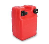 Woideklu Réservoir Carburant Portable avec Poignée Intégrée pour Moteur Hors Bord Utilisation Extérieure et Stockage Carburant en Polyéthylène Haute nsité avec Fermeture Sécurisée , 24 L